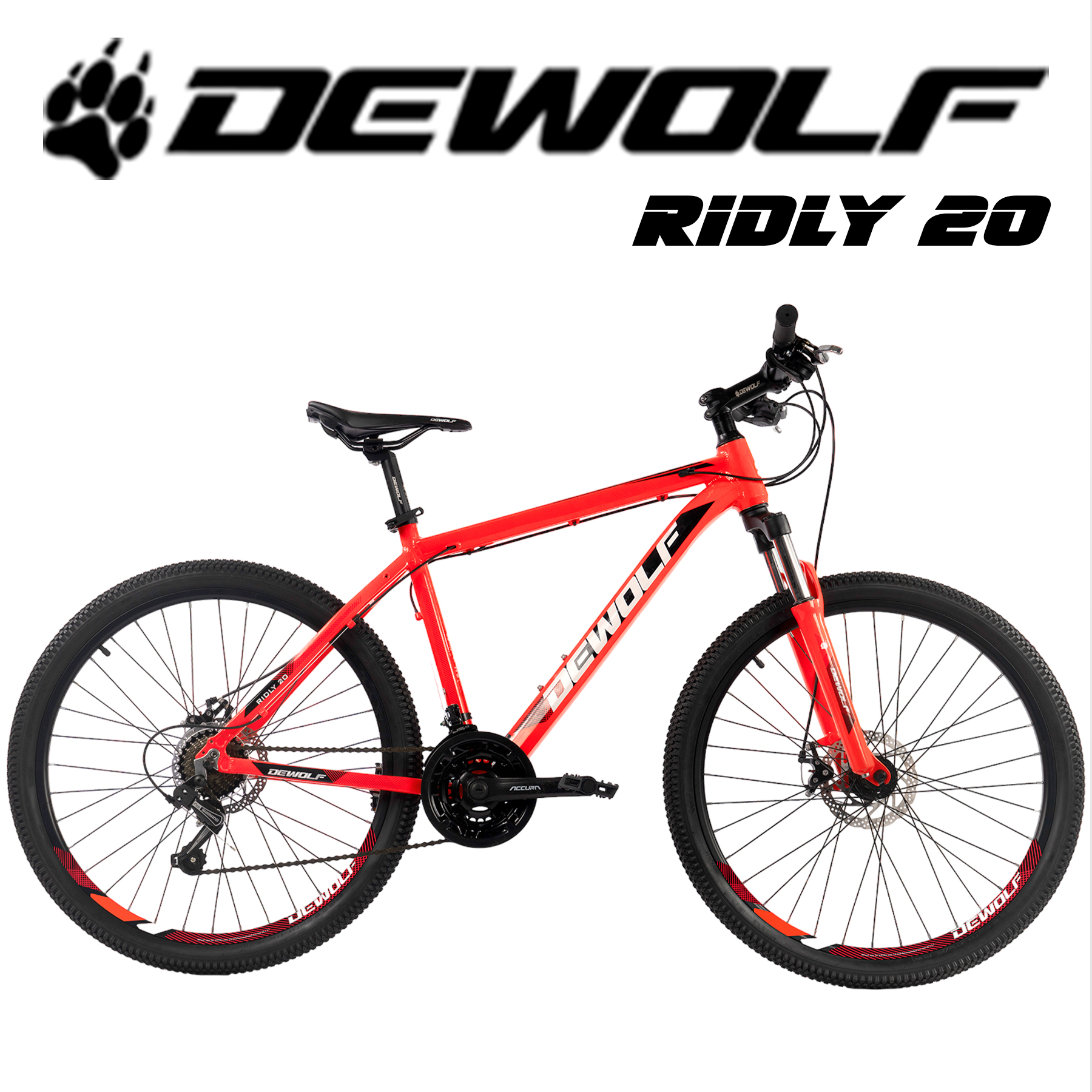 Горный Велосипед DeWolf Ridly 20, 26, 2022, рама 16