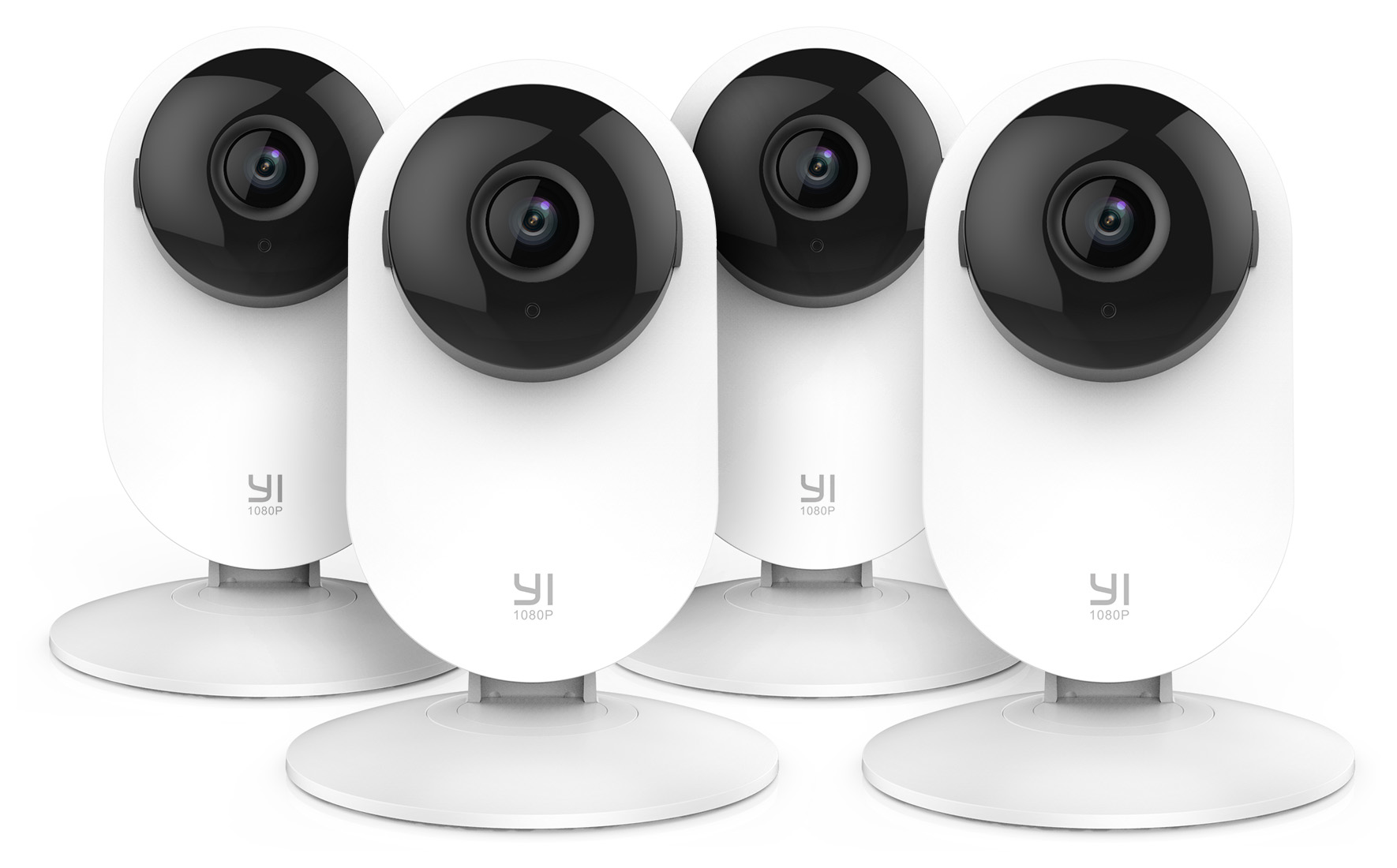 фото Комплект ip-камер видеонаблюдения xiaomi yi 1080p home camera family pack 4 in 1