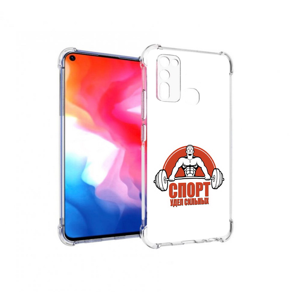 

Чехол MyPads Tocco для Vivo Y50 бодибилдинг спорт (PT226982.418.236), Прозрачный, Tocco