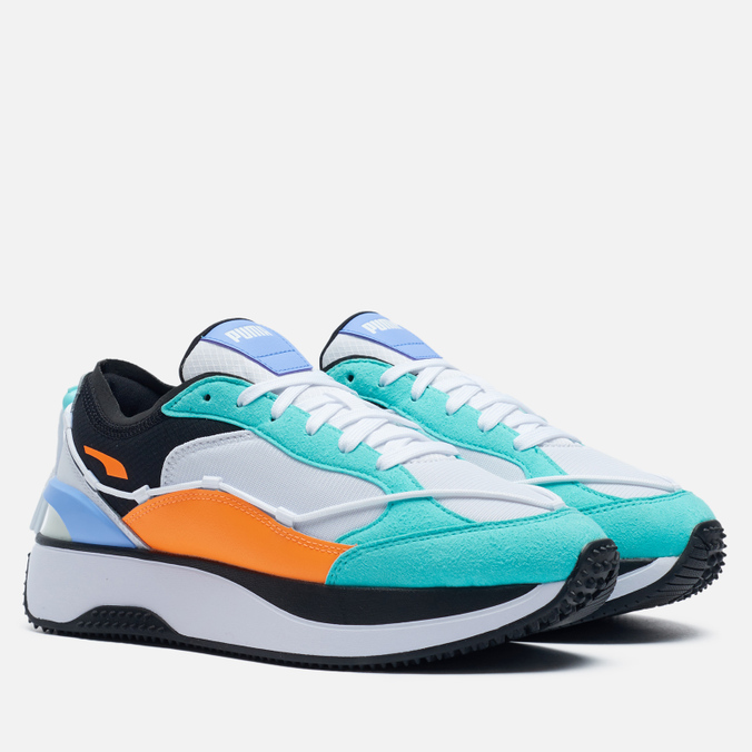 фото Кроссовки женские puma cruise rider lace голубые 7.5 us