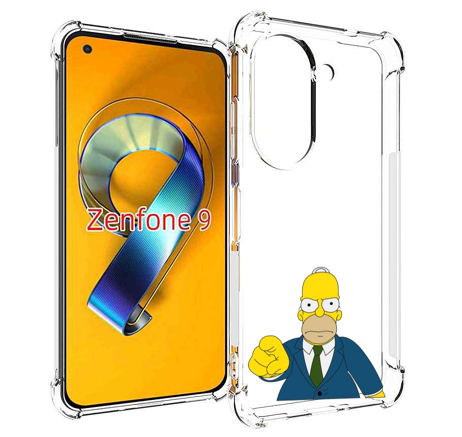 

Чехол MyPads гомер-злой для Asus Zenfone 9 (AI2202), Прозрачный, Tocco