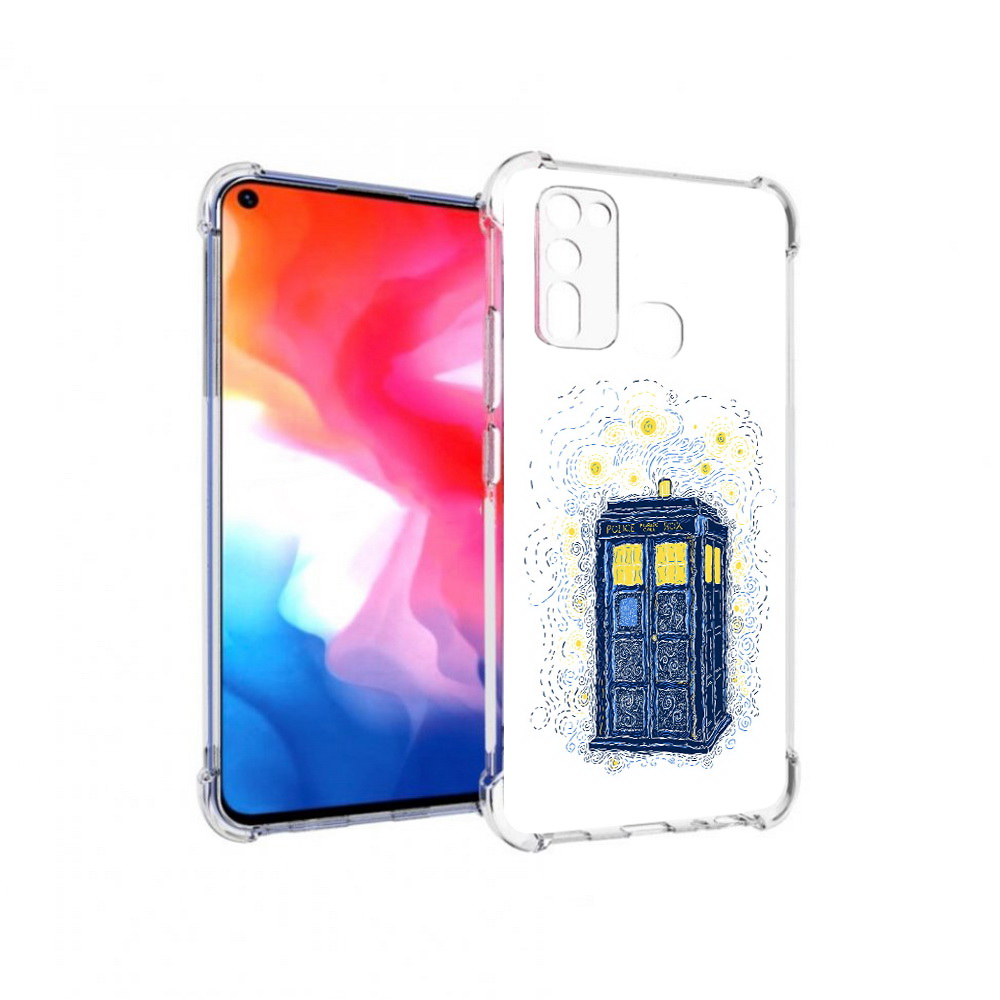 

Чехол MyPads Tocco для Vivo Y50 будка рисунок (PT226982.418.249), Прозрачный, Tocco