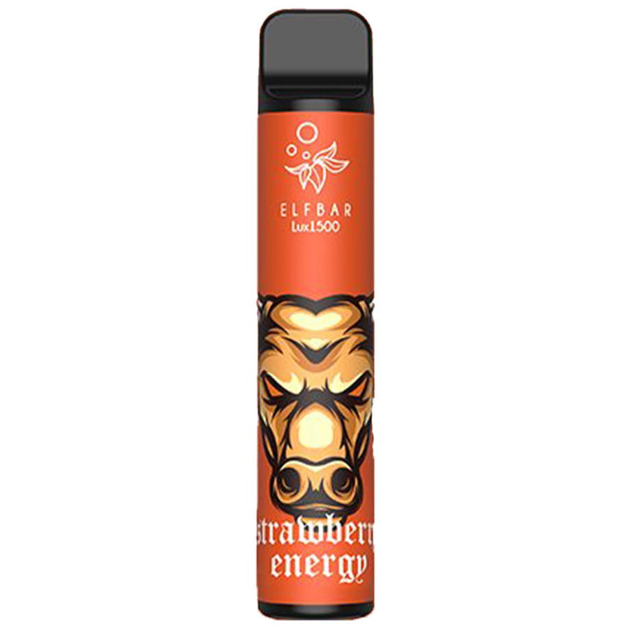 

Одноразовая электронная сигарета Elf Bar Lux 1500 Strawberry Energy, 20 мг