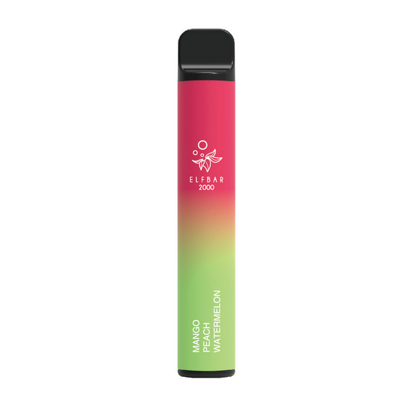 

Одноразовый вейп Elf Bar 2000 Peach Mango Watermelon, 20 мг