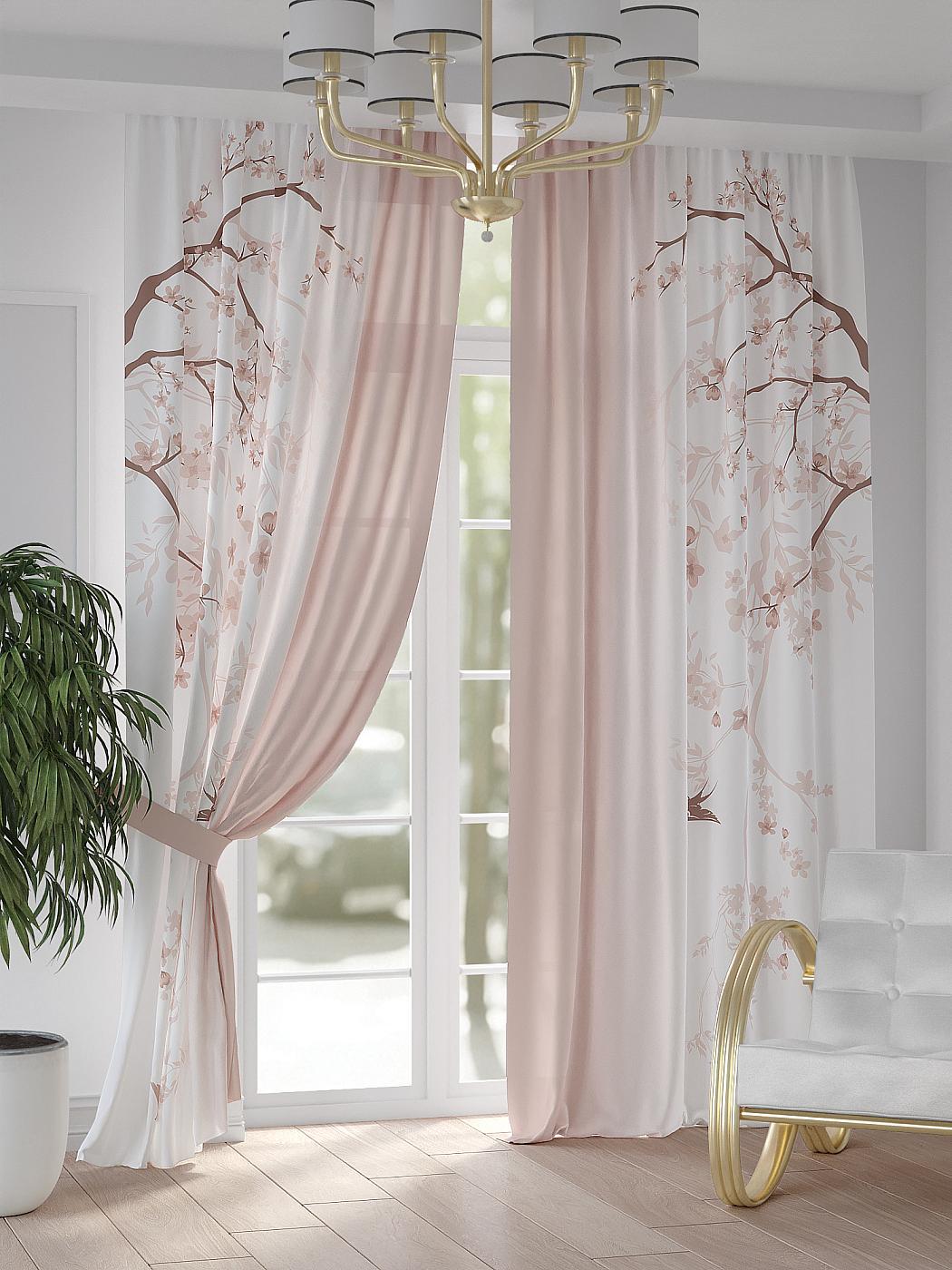 

Комплекты штор AT HOME / шторы в комнату 150х250 см / Менквинес, 948112