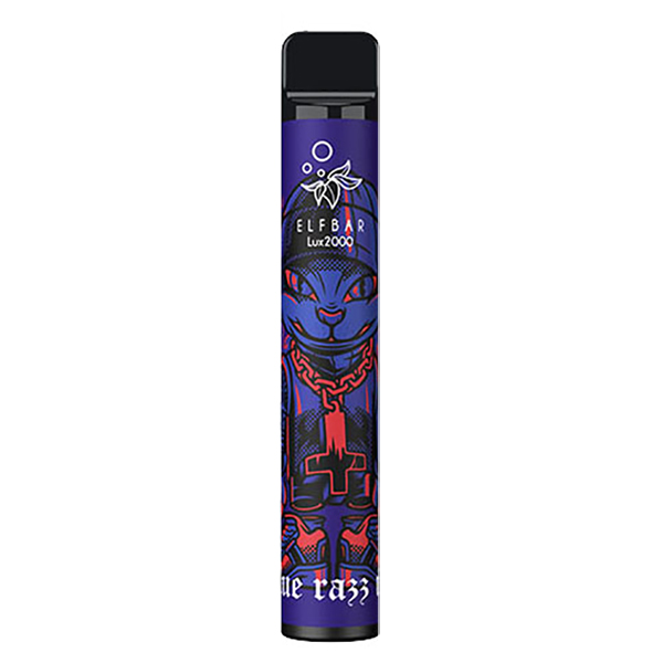 

Одноразовая электронная сигарета Elf Bar Lux 2000 Blue Razz Ice, 20 мг