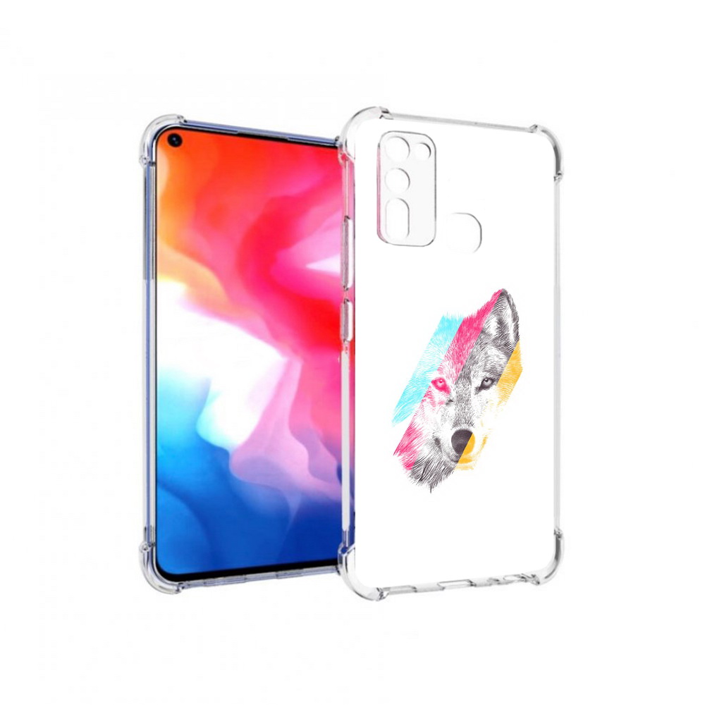

Чехол MyPads Tocco для Vivo Y50 волк градиент (PT226982.418.268), Прозрачный, Tocco