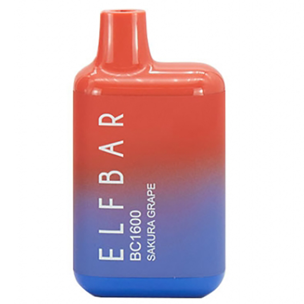 

Одноразовая электронная сигарета Elf Bar BC1600 Sakura Grape, 20 мг
