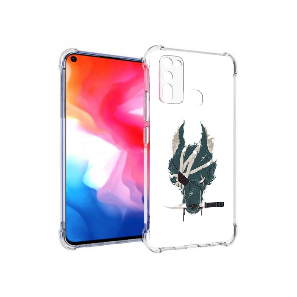 

Чехол MyPads Tocco для Vivo Y50 волк-разбойник (PT226982.418.271), Прозрачный, Tocco