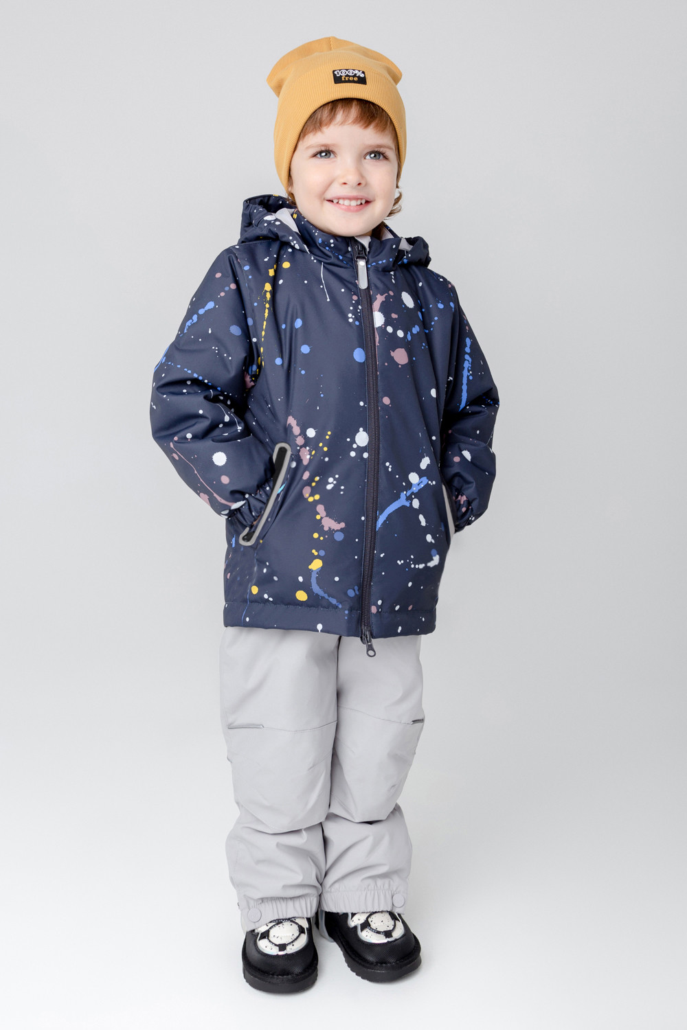 

Куртка детская CROCKID 1B JKT 009.1_a, темно-синий, космические брызги, 98, 1B JKT 009.1_a