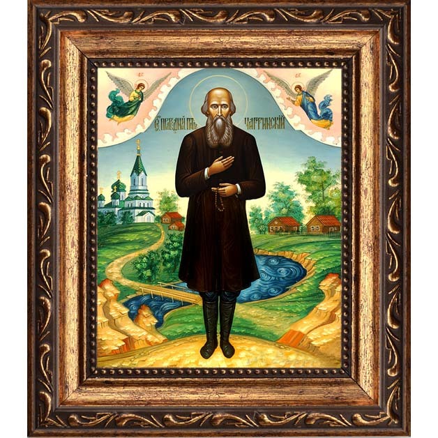 

Петр Чагринский преподобный. Икона на холсте.