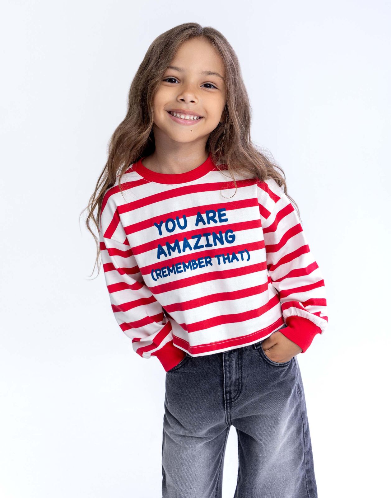 

Лонгслив для девочки Gloria Jeans GKT024316 красный/молочный 4-5л/110, Красный;бежевый, GKT024316