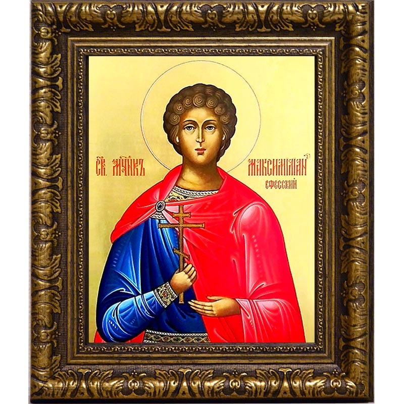 

Максимилиан Ефесский Святой. Икона на холсте.