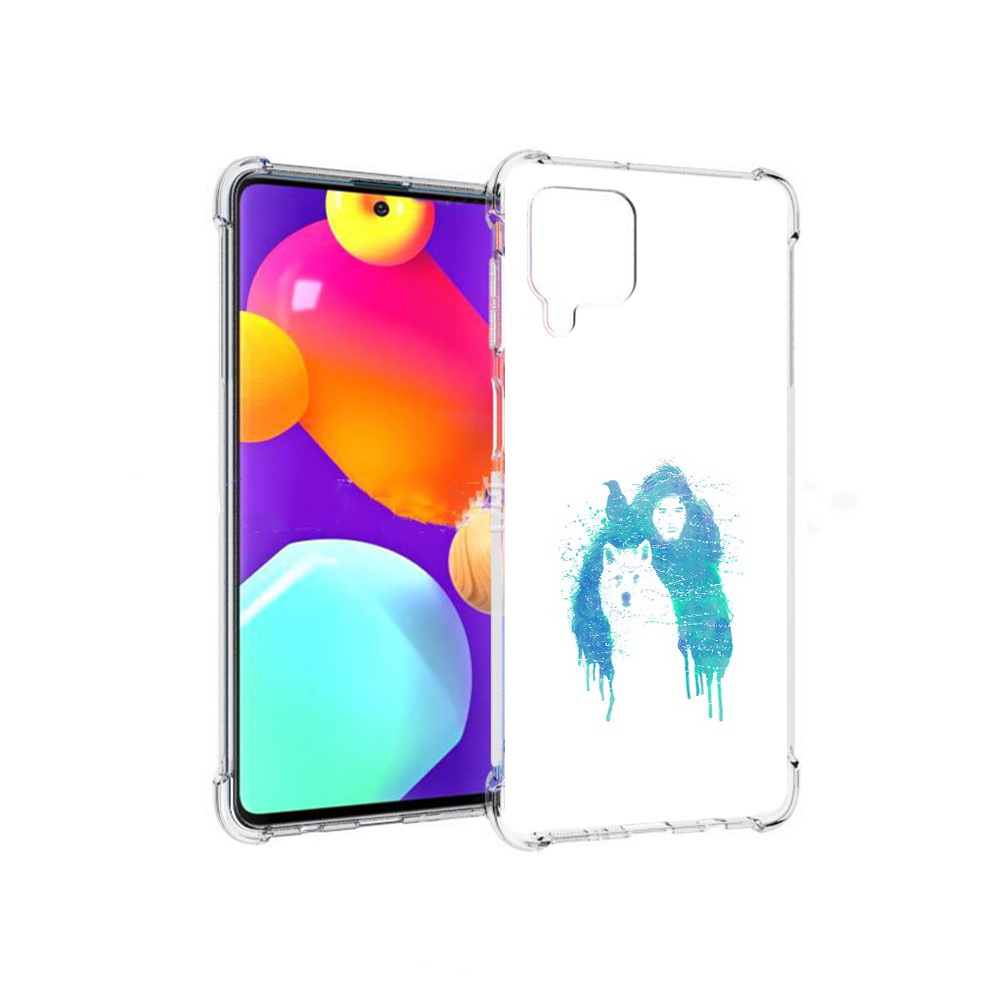 

Чехол MyPads Tocco для Samsung Galaxy M62 джон сноу (PT158430.541.323), Прозрачный, Tocco