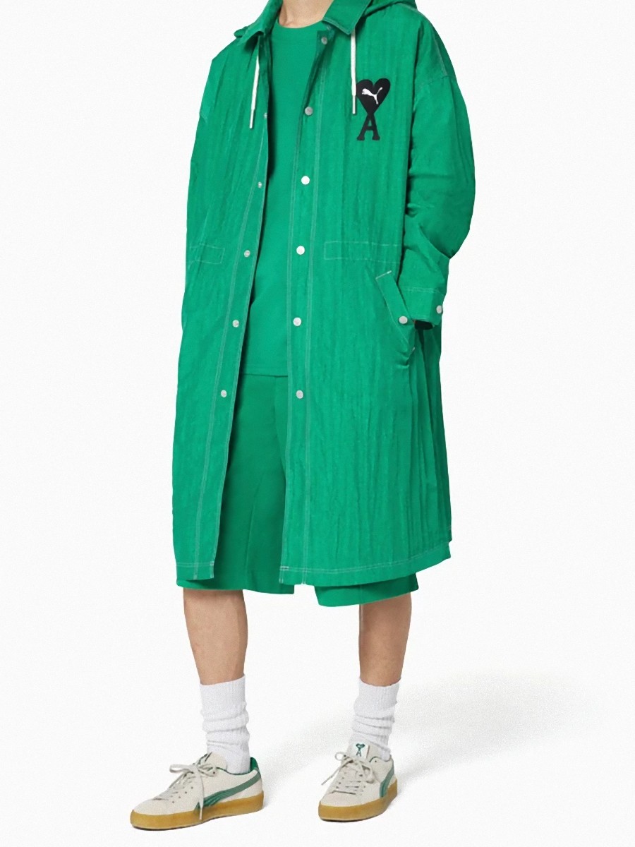 

Плащ мужской PUMA 534064-96 зеленый L, 534064-96