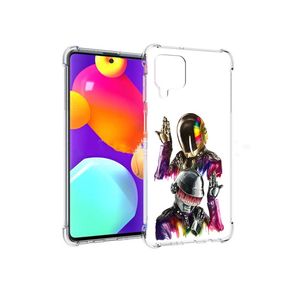 

Чехол MyPads Tocco для Samsung Galaxy M62 диско космонавты (PT158430.541.329), Прозрачный, Tocco