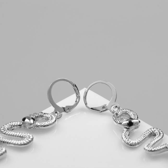 

Серьги из бижутерного сплава Queen fair 10478882, стразы, 10478882