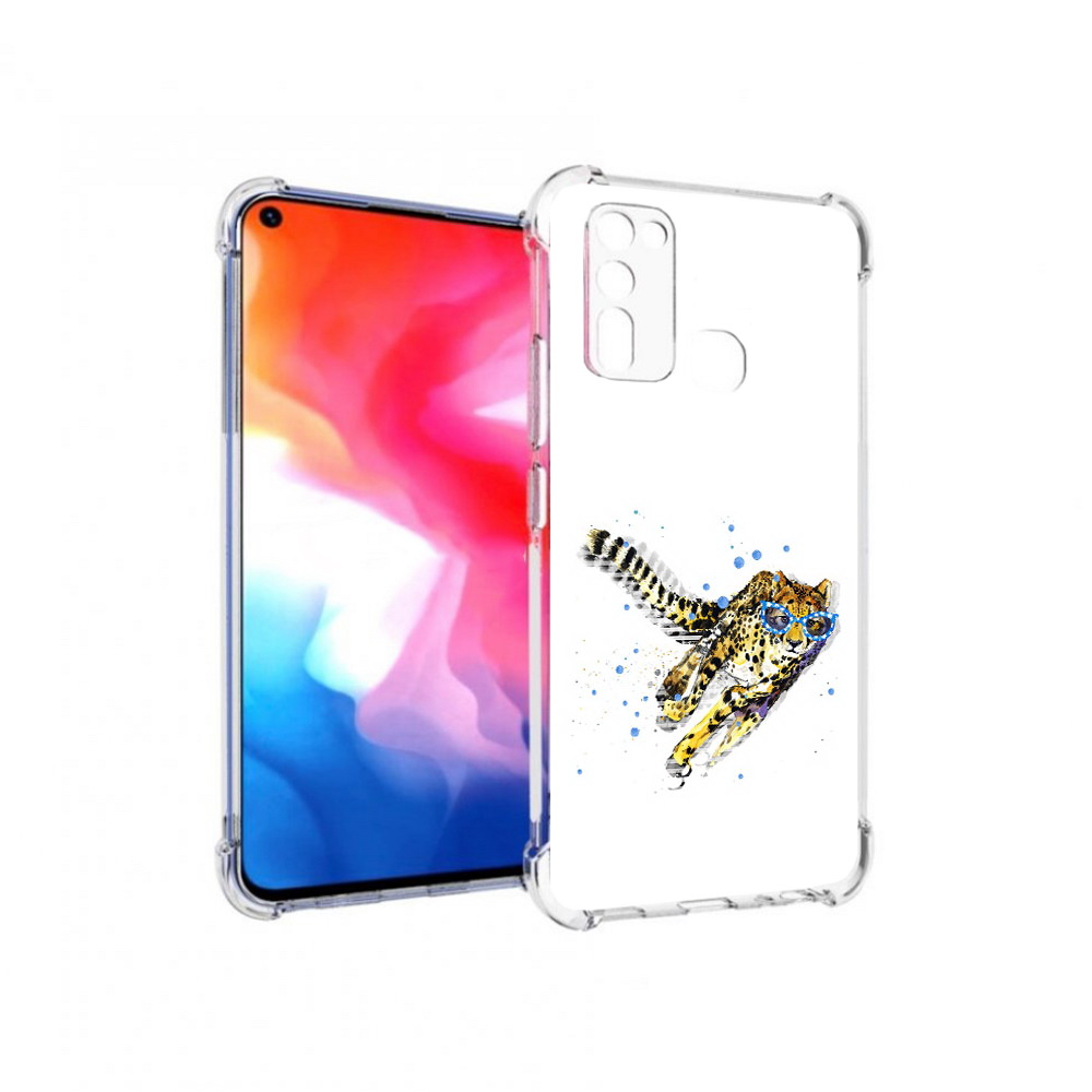 

Чехол MyPads Tocco для Vivo Y50 гепард в очках (PT226982.418.287), Прозрачный, Tocco