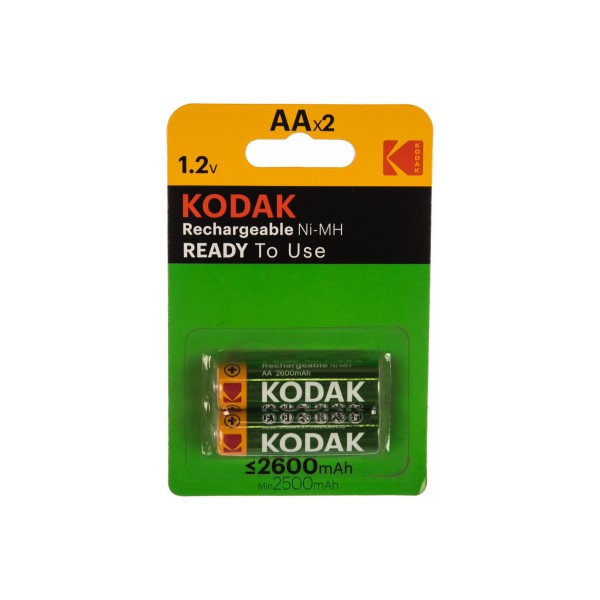 

Аккумуляторы Kodak AA 2600 мАч 2 шт