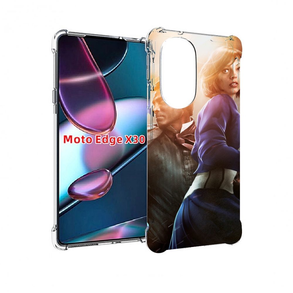 

Чехол MyPads Bioshock Infinite для Motorola Moto Edge X30, Прозрачный, Tocco