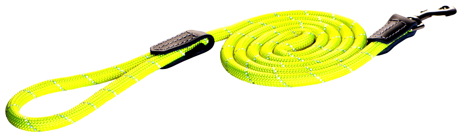 

Поводок для собак мелких пород Rogz Rope удлиненный круглый, желтый, 1,8 м, Rogz поводок удлиненный круглый для мелких пород размер S серия Rope длина 1,8 м черный