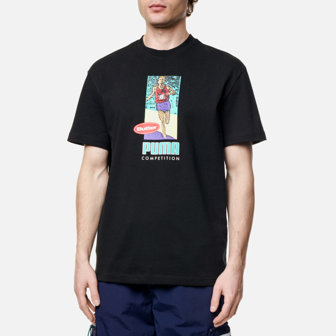 

Футболка мужская PUMA 534058-51 черная M, 534058-51
