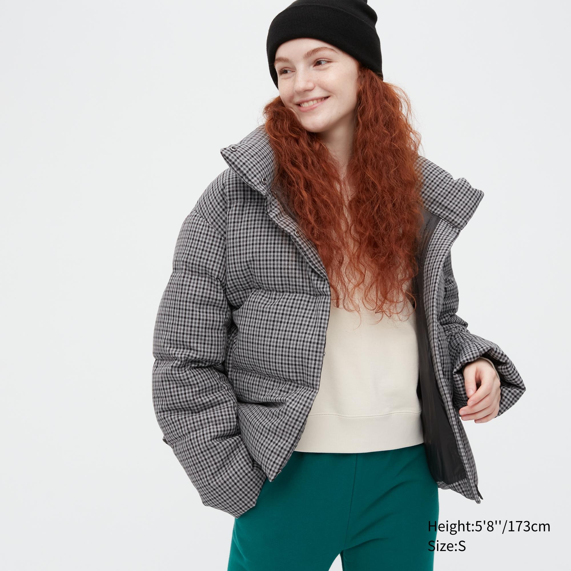 фото Пуховик женский uniqlo 453880col07 серый 2xs