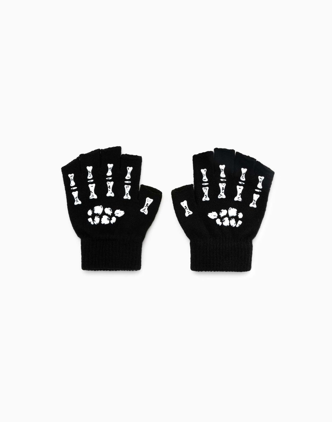 

Перчатки-митенки для мальчика Gloria Jeans BAS005715 черный 6-8л/0, BAS005715
