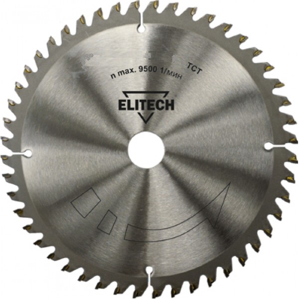 

Диск пильный ELITECH 1820.056600 O250x32/30x2.8мм, 60 зуб (арт. 187793)