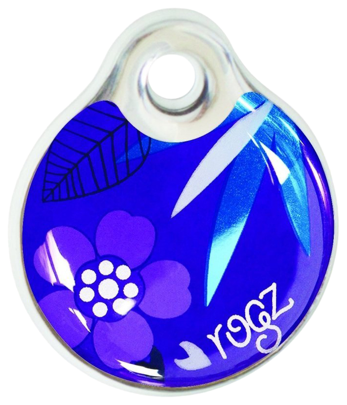 

Адресник Rogz ID Tag Small Purple Forest S фиолетовый, ID Tag Small Purple Forest S