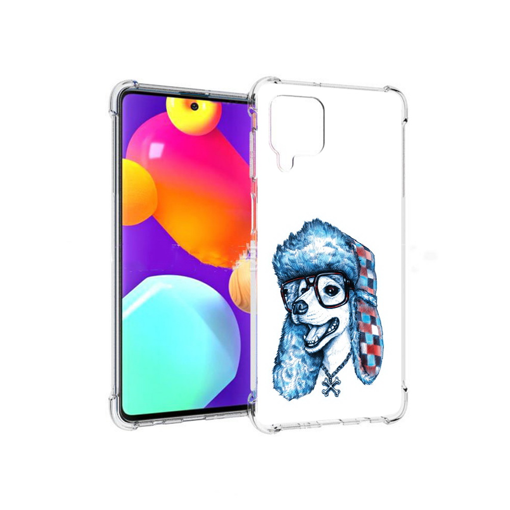 

Чехол MyPads Tocco для Samsung Galaxy M62 зимний пес (PT158430.541.362), Прозрачный, Tocco