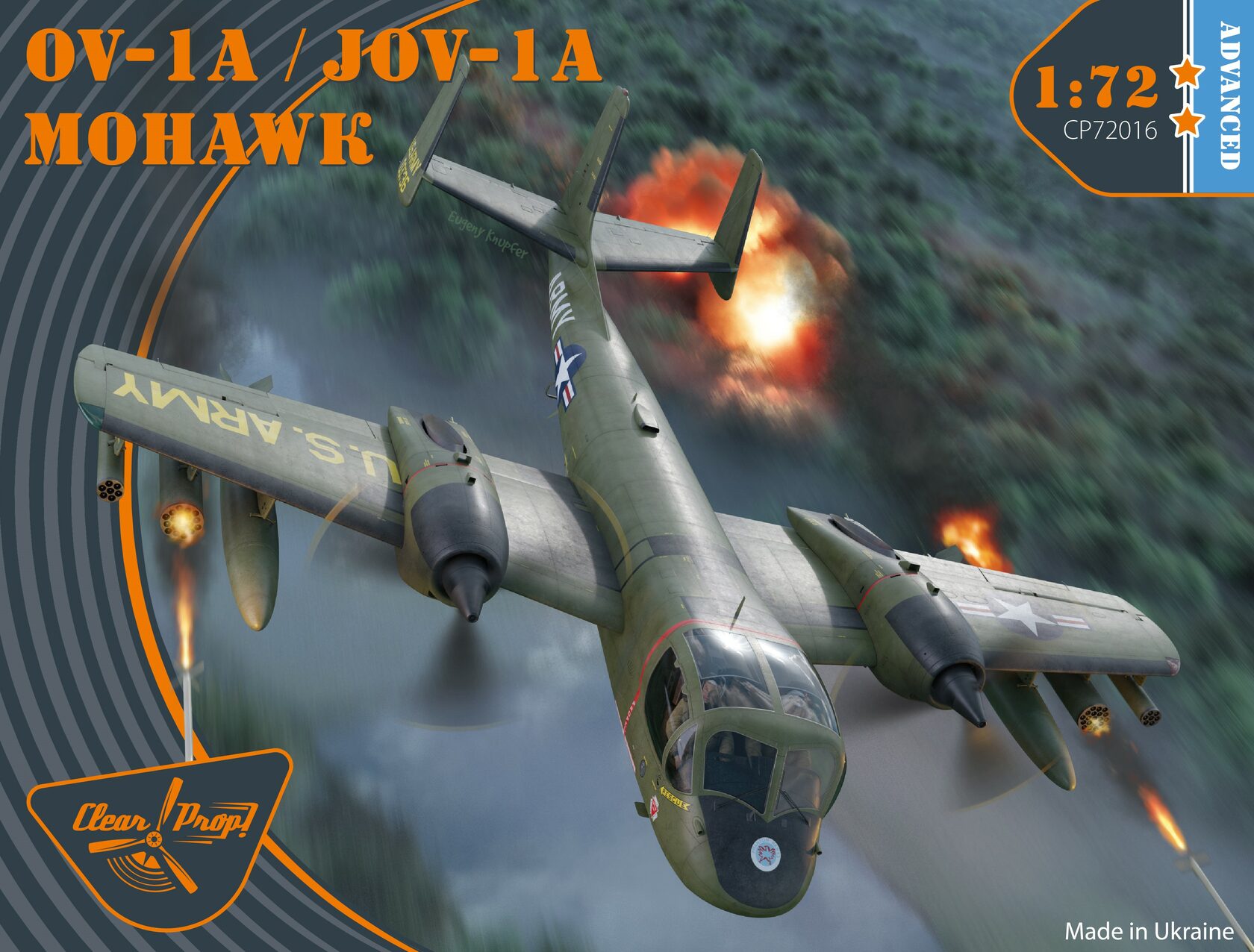 

Модель Clear Prop! 1/72 Самолет OV/JOV-1A Mohawk CP72016