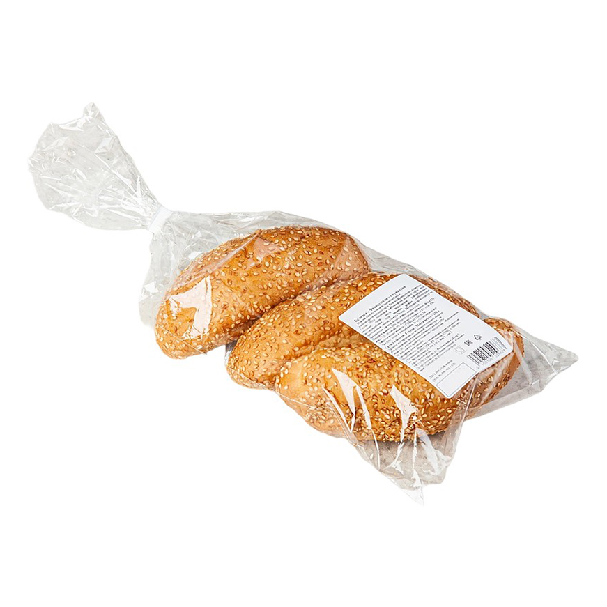 

Булочка Французская с кунжутом 120 г