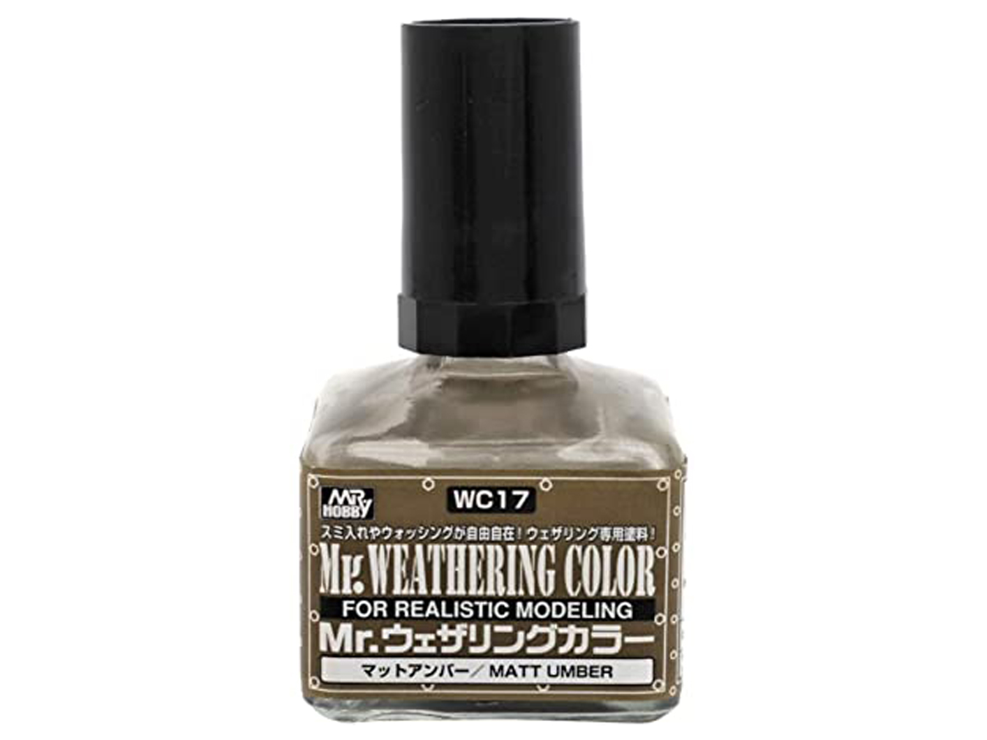 фото Смывка gunze sangyo mr.weathering color matt umber wc17