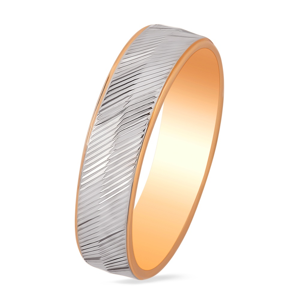 

Кольцо обручальное из комбинированного золота р. , 585Gold 601003190, 601003190