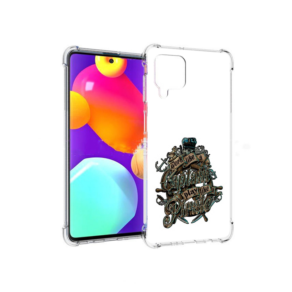 

Чехол MyPads Tocco для Samsung Galaxy M62 капитан пиратов (PT158430.541.385), Прозрачный, Tocco