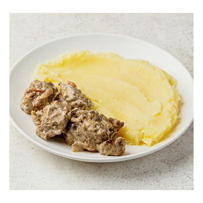 

Печень куриная ВкусВилл в сливочном соусе с картофельным пюре 280 г