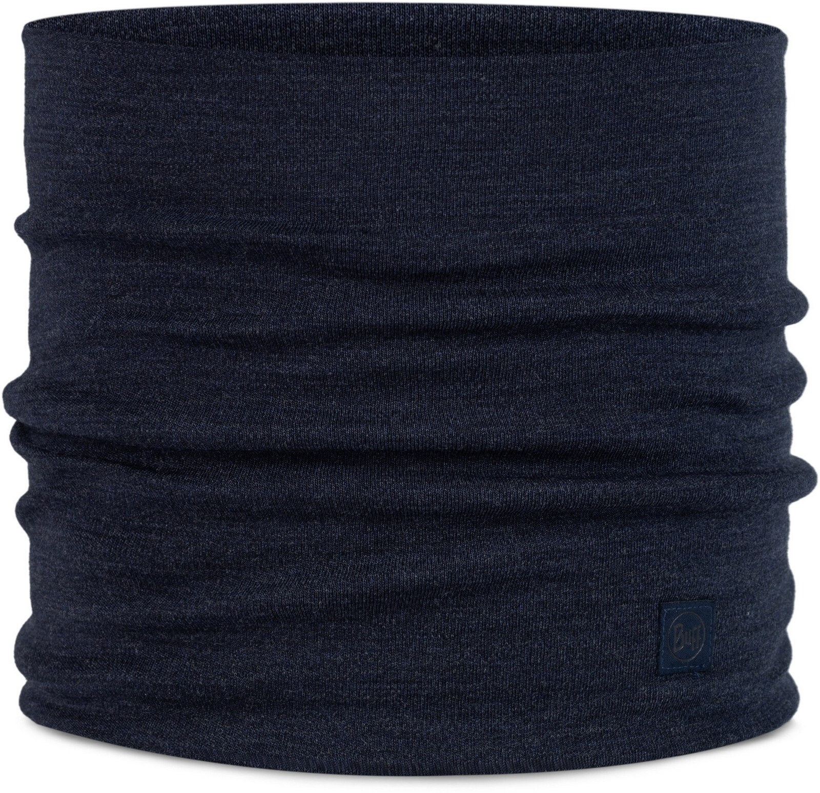 Шерстяной шарф-труба Buff Merino Heavyweight Solid Indigo