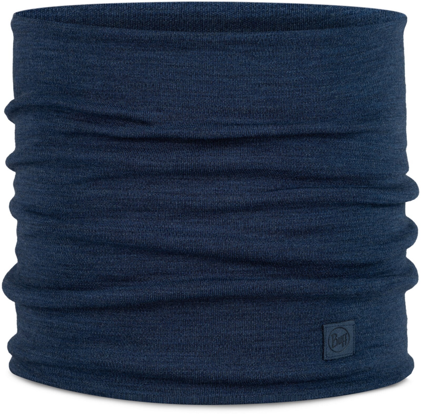 Шерстяной шарф-труба Buff Merino Heavyweight Solid Night Blue