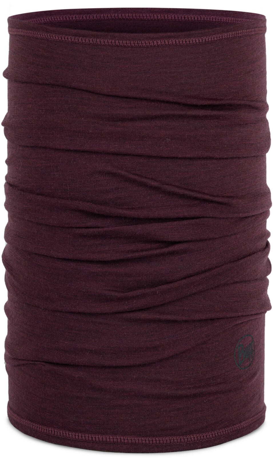 

Шерстяной шарф-труба Buff Merino Lightweight Solid Garnet, Разноцветный