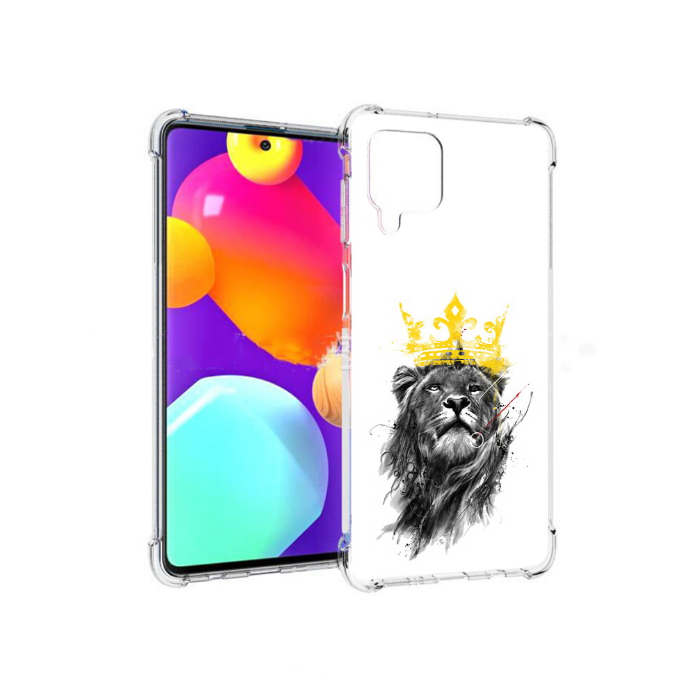 

Чехол MyPads Tocco для Samsung Galaxy M62 король-лев (PT158430.541.391), Прозрачный, Tocco