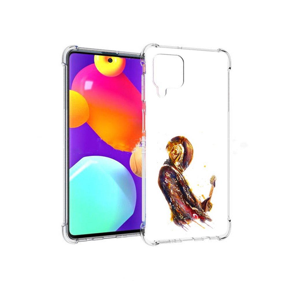 

Чехол MyPads Tocco для Samsung Galaxy M62 космо-музыкант (PT158430.541.393), Прозрачный, Tocco