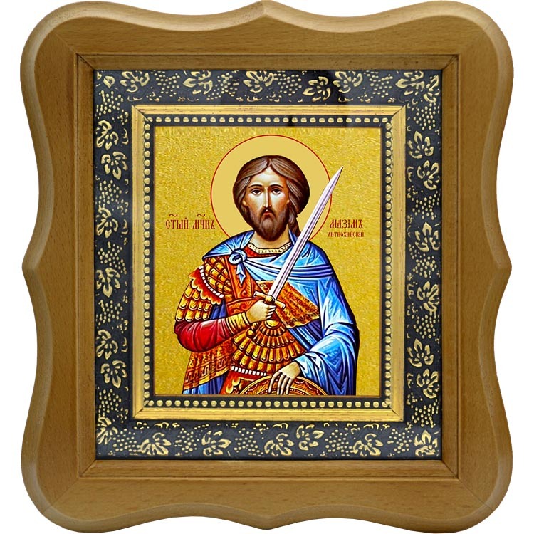 

Максим Антиохийский мученик. Икона на холсте.