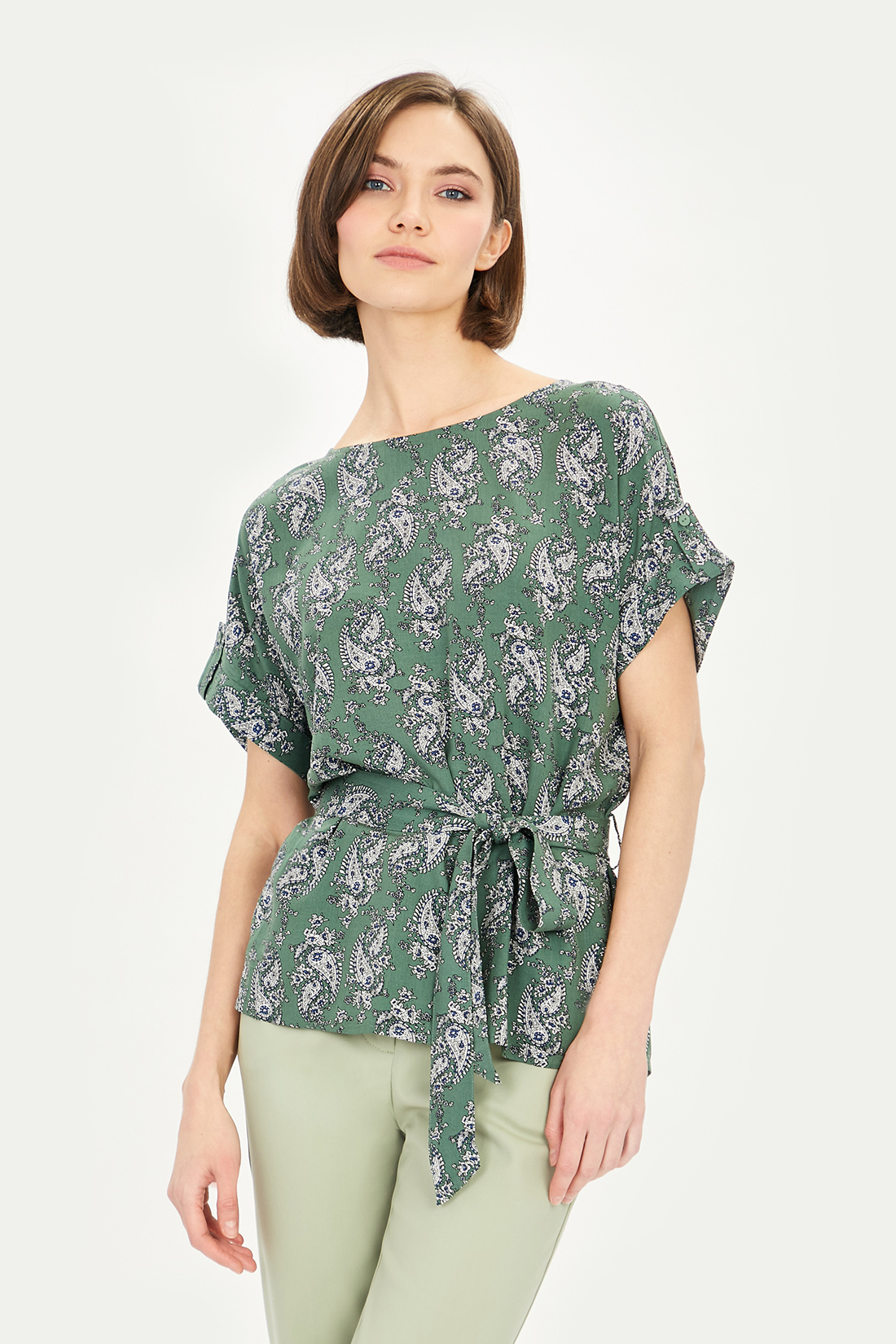 

Блуза женская Baon B191009 белая XXL, B191009