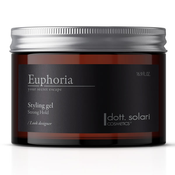 Гель для укладки волос Dott.Solari Cosmetics Euphoria сильная фиксация, 500 мл