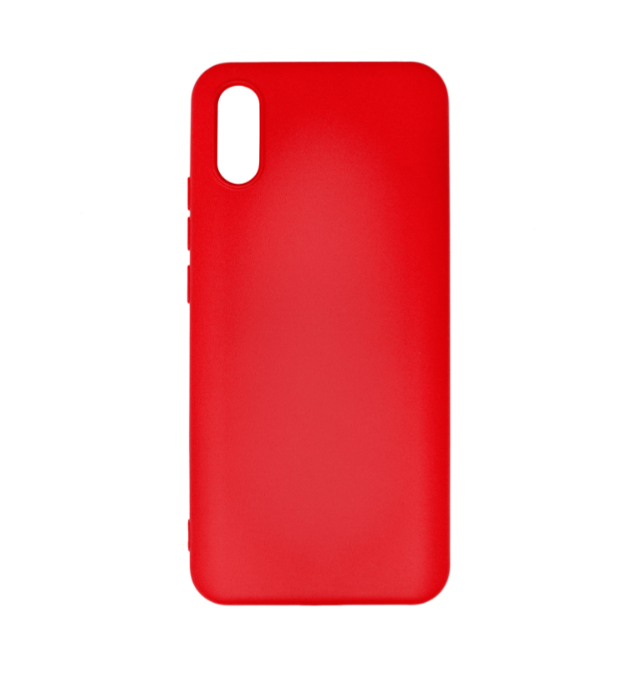 Чехол BoraSCO Microfiber Case для Redmi 9A красный