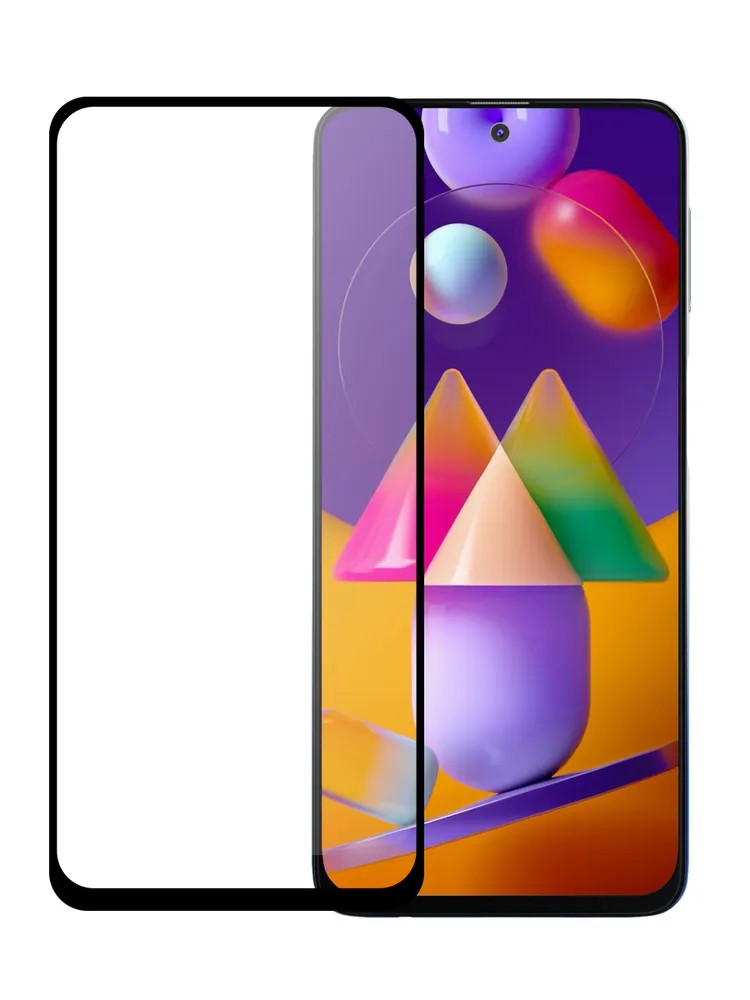 

Защитное стекло PERO Full Glue для Samsung M31S черное