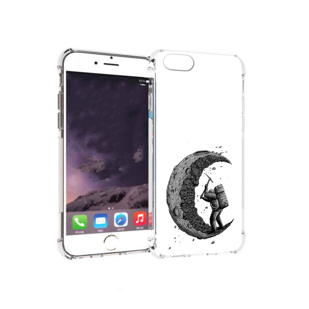 

Чехол MyPads Tocco для Apple iPhone 6 камненная луна (PT54043.605.384), Прозрачный, Tocco