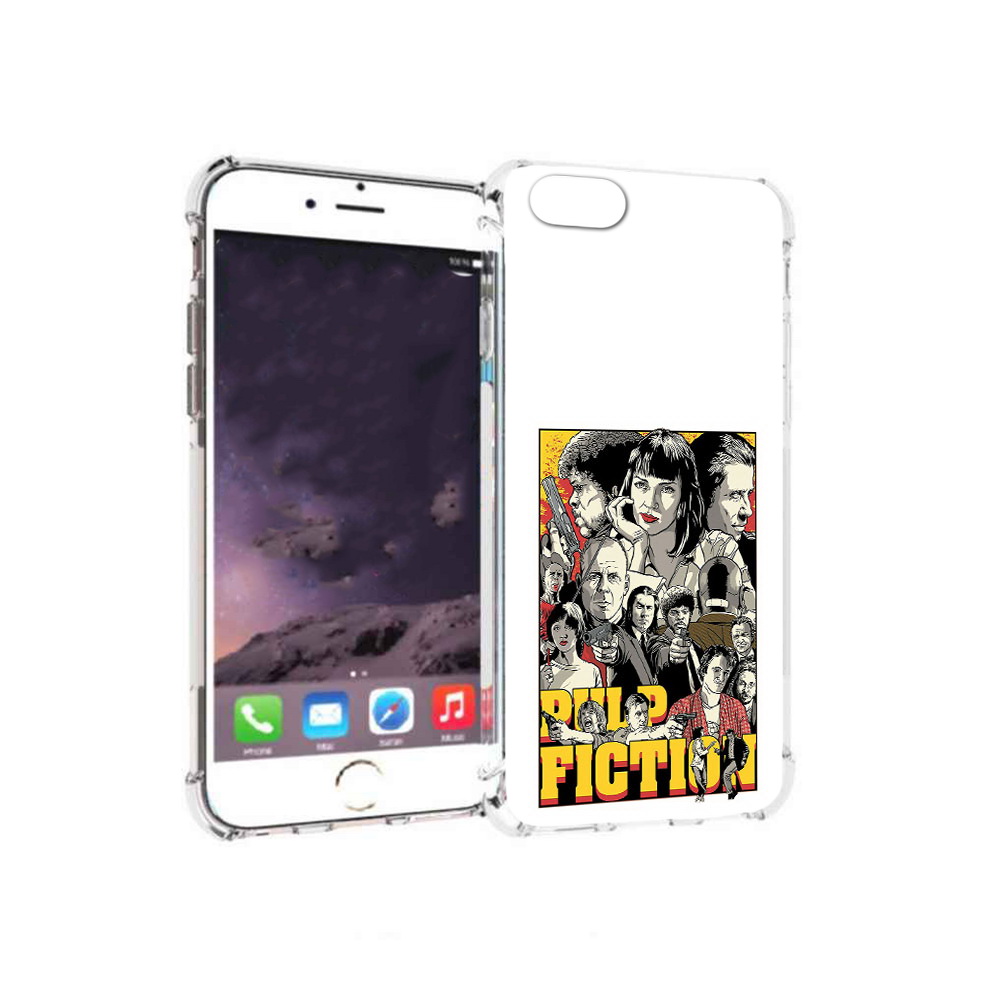 

Чехол MyPads Tocco для Apple iPhone 6 комикс картинка (PT54043.605.390), Прозрачный, Tocco