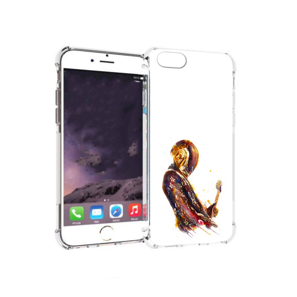 

Чехол MyPads Tocco для Apple iPhone 6 космо-музыкант (PT54043.605.393), Прозрачный, Tocco